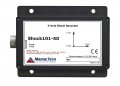 MadgeTech Shock101-250-EB Tri-axial Shock Data Logger with Extended Battery, &amp;plusmn;250g-