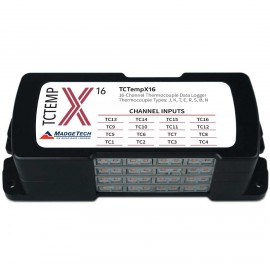 MadgeTech TCTempX4 Thermocouple-Based Temperature Data Logger, 4 channels-