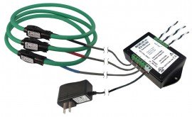 Magnelab RCS-1800-1000 Three Phase Flexible Current Sensor System, 1000 A, 0.333 VAC, 18&amp;quot; rope CT-
