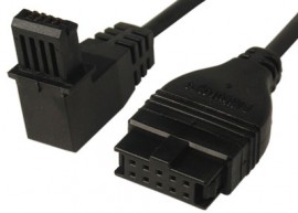 Mark-10 AC1105 Cable, Analog, Series 7/5/4 to Dual Banana Plug, 6ft-