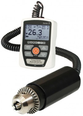 Mark-10 MTT03-12 Digital Torque Gauge, 12 lbFin, 192 ozFin, 135 Ncm-