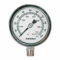 Marsh H20764 Stainless Steel Internal Gauge, 0 to 600 psi, 1/4&amp;quot; NPT-