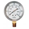 Marsh J4658 General Service Gauge, 2.5&amp;quot; Dial, 0 to 300 psi, 1/4&amp;quot; NPT Lower-
