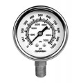 Marsh J7448P Severe Service Gauge, 0 to 100 psi, Stainless Steel, 1/4&amp;quot; NPT U-Clamp-