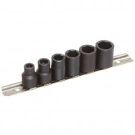 Martin Tools IB6K Impact Socket Set, 3/8" drive, 6-point-