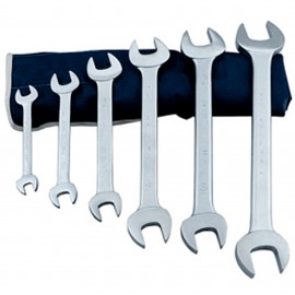 Martin Tools OE6K Double Head Open End Wrench Set, 6-pack, fractional-
