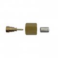 Mastercool 42112-50 Straight Crimp Fitting with hex nut, 50-packs-