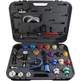 Mastercool 43301 Radiator Pressure Test Kit, 0 to 35 psi, 27-piece-