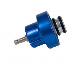 Mastercool 43302-17 Aluminum #17 Adapter, Royal Blue-