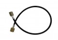 Mastercool 44124-STR 12&amp;quot; Capillary Hose Assembly with straight x straight fittings-