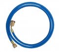 Mastercool 45361 Blue Hose with 36&amp;quot; hose, shut-off valve fitting-