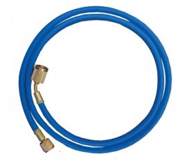 Mastercool 46721 Blue GY5 Hose with 72&amp;quot; hose, shut-off valve fitting-