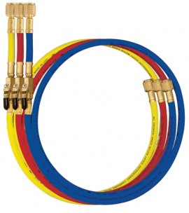 Mastercool 49265-36 Red Nylon Barrier Hose with 36&amp;quot; length, 800 PSI-