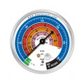 Mastercool 51501 Replacement Gauge for R454B, R410A and R32 refrigerants, low-side, 3-1/8"-