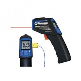 Mastercool 52225-A Dual Temp Plus IR Laser Thermometer-
