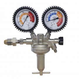 Mastercool 53001 Nitrogen Pressure Regulator, 1/4" FL-M outlet connection-