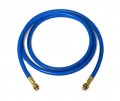 Mastercool 53376-601YF Refrigerant Charging Hose, 60", blue, R1234YF-