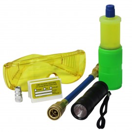 Mastercool 53583 Mini UV Flashlight Kit with UV dye injector, 1 oz cartridge-