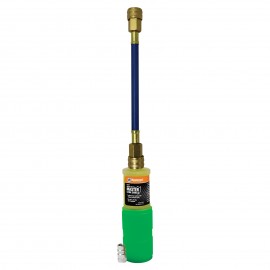 Mastercool 53909 Mini Auto A/C Master Leak Shield Dye Injector with dye, low side hose, R12 adapter-