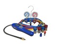Mastercool 55900-COMBOKIT Electronic Leak Detector Combo Kit with 60&quot; standard hoses-