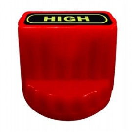 Mastercool 58212 Replacement Knob with screw for 4-way manifolds, red-