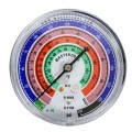 Mastercool 58501 Replacement Gauge for R22, R404A, and R410A refrigerants, low-side, 3-1/8"-
