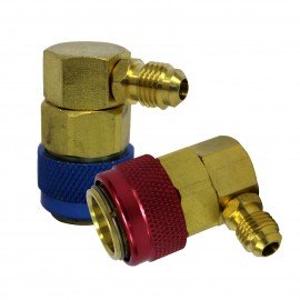 Mastercool 66434-R High Side Economy Coupler, R134a, 1/4 FL-M x 0.63"-