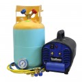 Mastercool 69400-CON Mini Twin Refrigerant Recovery System for contaminated R134a and R1234yf-