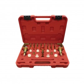 Mastercool 69925 Multiple Flushing and Leak Test Adapter Kit for flush machine-