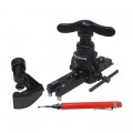 MasterCool 70058-A Eccentric Flaring Tool Kit, 45°, 1/4 to 3/4"-