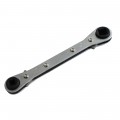 Mastercool 70081 Ratchet Wrench with reversible ratchet, 9/16", 1/2" hex, 1/4" and 3/16" square-