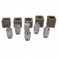 Mastercool 71098 Flaring and Double Flaring Adapter and Die Set, 3/16 to 1/2", hardened steel, 37&amp;deg;-