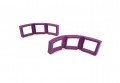 Mastercool 71500-6-PURPLE Plastic Die Holder Set, purple for Hydra-Krimp 71500-