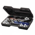 Mastercool 71600-A Hydra-Swage Tube Expanding Tool Kit, 7-head, Imperial-