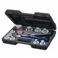 Mastercool 71650-A Hydra-Swage Tube Expanding Tool Kit, 10-head, Imperial-