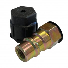 Mastercool 82274-10 Low Side 1/4&amp;quot; x 13 mm Straight Adapter, 10-packs-