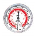 Mastercool 85500-RG 2-1/2&amp;quot; Gauge with protector guard, high side, R134a (no temp scale)-