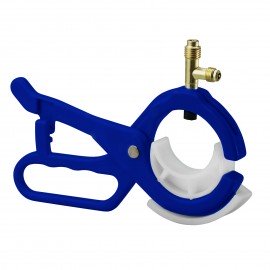 Mastercool 85530 3-in-1 Can Tap Valve with side-mount design for R134a, R12, and oil cans-