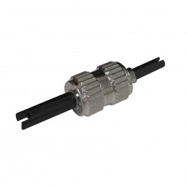 Mastercool 91290 Universal Valve Core Remover, double-ended for easy replacement of standard and GM R12 large bore valve cores-