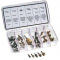 Mastercool 91337 Valve Core Repair Kit, R12/R134A, 51-piece-