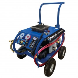 Mastercool 91788 Mobile Monster Complete R134A Heavy-Duty Charging and Recovery Station with 2-stage 6 CMF vacuum pump-