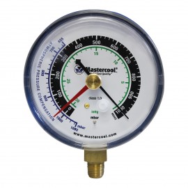 Mastercool 98065 Analog Vacuum Gauge with 1/8&amp;quot; NPT male thread fitting-