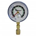 Mastercool 98066 Analog Vacuum Gauge with 1/4&amp;quot; flare female swivel nut connection-