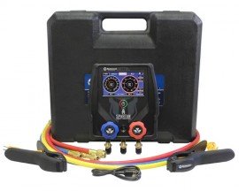 Mastercool Spartan 99926-BT-2 Digital Manifold Gauge 2 Way with Bluetooth, clamps and 60&amp;quot; hoses-