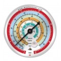 Mastercool MH High Side Gauge Refrigerant Scale&amp;deg;C and BAR, 2-1/2&amp;quot; for R134a, R404A, R407C, R22 and R507-