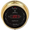 Maximum Cronus CSB Time and East Coast Tide Clock, Brass Case and Black Dial-