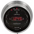 Maximum Cronus CSBN Time and East Coast Tide Clock, Nickel Case and Black Dial-