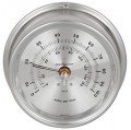 Maximum Vigilant KIT-VIAN Analog Wind Speed Instrument, Nickel Case and Silver Dial-