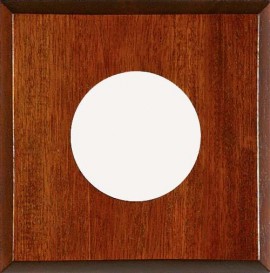 Maximum PM1 1-Instrument Panel, 8 x 8in, Mahogany-