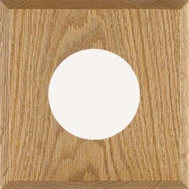 Maximum PO1 1-Instrument Panel, 8 x 8in, Oak-